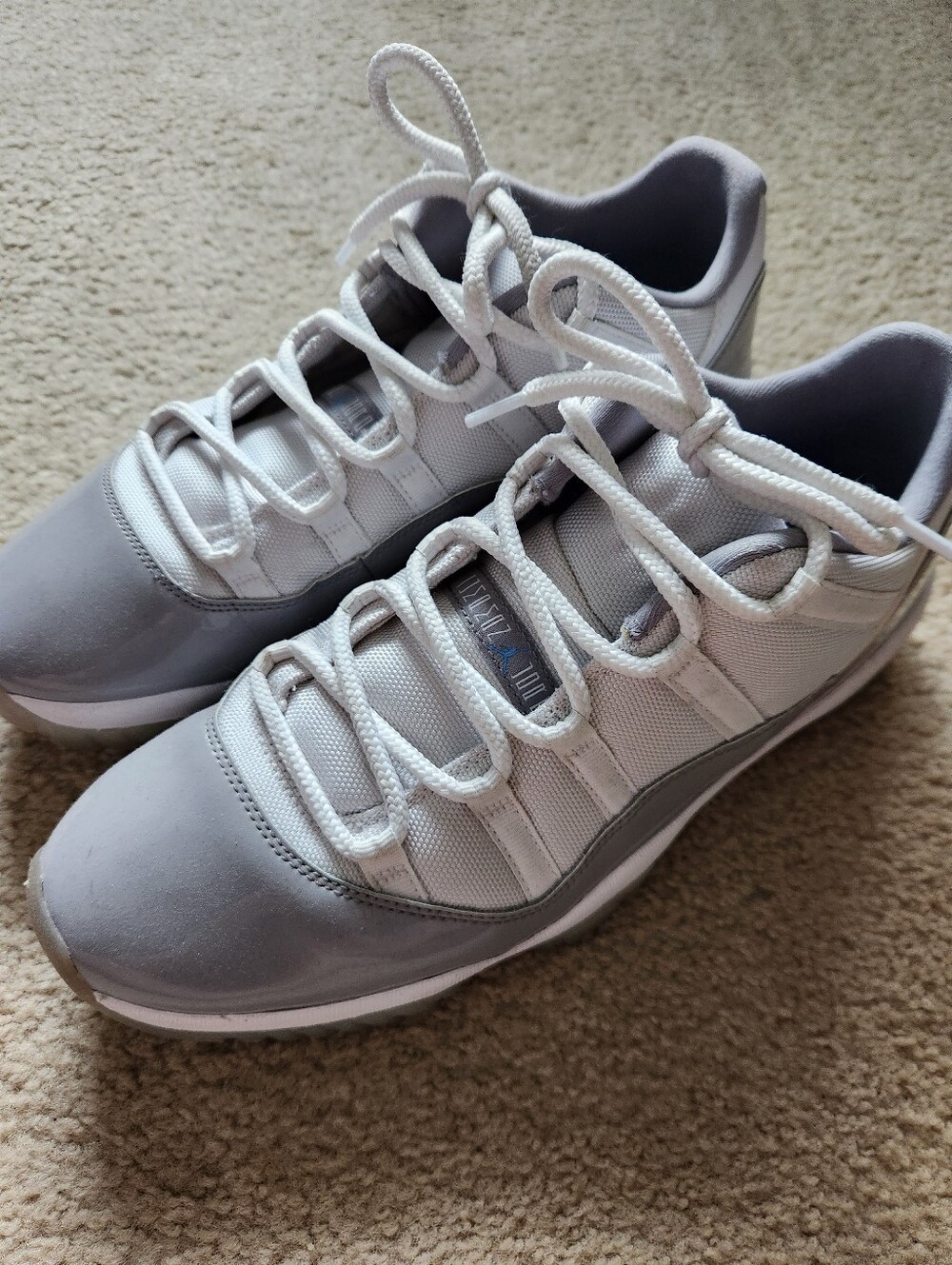 Jordan Retro 11 Low Cement Grey Size 12